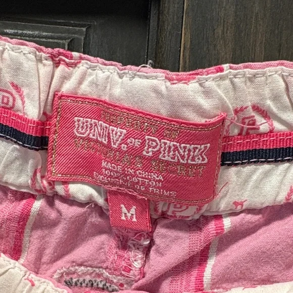 PINK Victoria’s Secret Pajama Pants- University of Pink - Picture 4 of 5